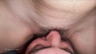 Spouse Buries His Face in My Twat, Drinks My Squirt and Swallows Each Drop