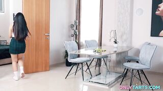 Hawt Oriental Stepdaughter Gets Creampie From Fortunate Stepdad