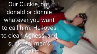Cuck Queen happy by Bull