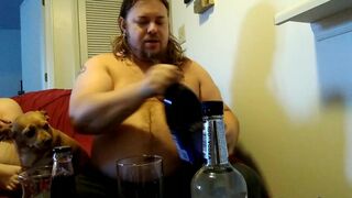 A cocktail from the casting daybed.