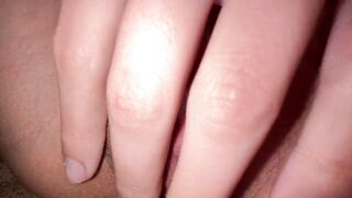 Concupiscent Teen’s close-up vagina masturbation, real climax