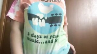 Shy Teen Beauty's 1st Striptease