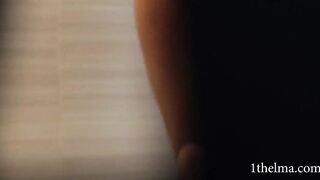Keyhole checking out.hide in washroom for a climax. amateur