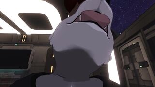 Space Raccoon Booty Invasion - POV Yiff Sex