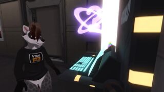 Space Raccoon Booty Invasion - POV Yiff Sex