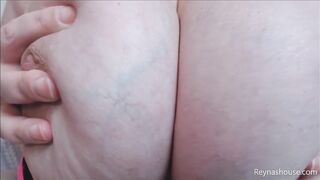 Veiny Boobs PREVIEW - Reyna Mae - big beautiful woman Large Breasts JOI All Natural Melons Blond mother I'd like to fuck Jerk Off Instruction