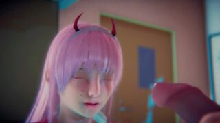 ZeroTwo Milking A Dong For Hottie