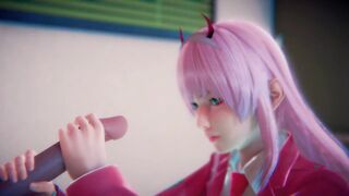 ZeroTwo Milking A Dong For Hottie