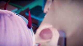 ZeroTwo Milking A Dong For Hottie