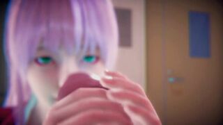 ZeroTwo Milking A Dong For Hottie