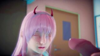 ZeroTwo Milking A Dong For Hottie
