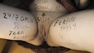 schoolgirl prepare for college impregnation group sex with no birth control pills & no condoms