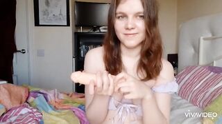 Virginal Virgin Discovers Sex-toy